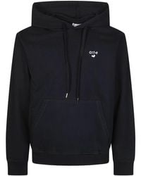 Arte' - Hoodies & Sweatvesten ,Zwart ,Katoen Heart Logo Hoodie - Lyst