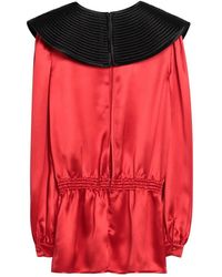 Valentino - Stijlvolle Ronde Hals Top - Lyst