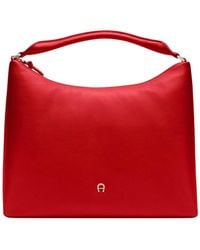 Aigner - Stilvolle Leder-Beuteltasche - Lyst