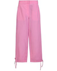 MSGM - Wide trousers - Lyst