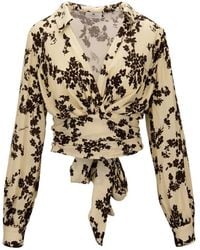 Elisabetta Franchi - Blouses - Lyst