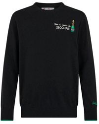 Mc2 Saint Barth - Schwarzes heron besticktes hemd - Lyst