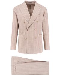 Tagliatore - Kostuums ,Wol Double-Breasted Suit - Lyst