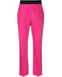 MSGM - Straight Trousers - Lyst