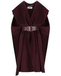 Elisabetta Franchi - Ponchos - Lyst