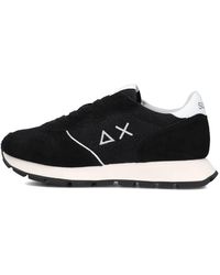 Sun 68 - Glitzer Low-Top Sneakers Für Damen - Lyst
