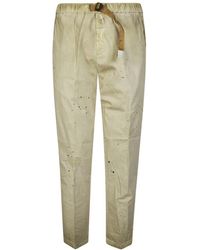 White Sand - Slim-Fit Trousers - Lyst
