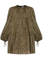 Chloé - Kleid mit lurexfaden - Lyst