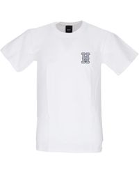 Huf - Thrasher Logo Tee Wit Korte Mouw - Lyst