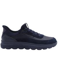 Geox - Schoenen ,Blauw ,Flamingo Sneaker Voor Stijlvolle Schoenen - Lyst