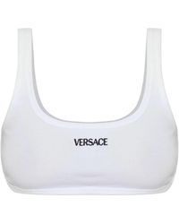 Versace - Sujetador " Logo" - Lyst
