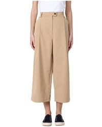 Save The Duck - Cropped Trousers - Lyst