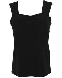Joseph Ribkoff - Zeitlose Eleganz Top Schwarz - Lyst