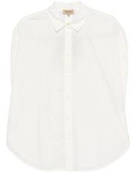 Woolrich - Poplin Overhemd - Lyst