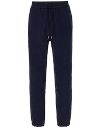 Saint Laurent - Cotton Joggers - Lyst