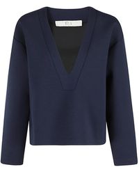 Tela - V-Neck Knitwear - Lyst