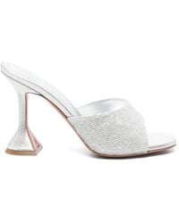 AMINA MUADDI - Heeled Mules - Lyst