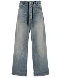 Balenciaga - Wide Jeans - Lyst