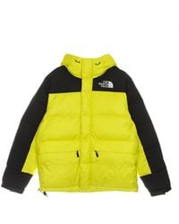 The North Face - Himalayan Down Parka Chaqueta De Plumas Hombre Amarillo Acido - Lyst