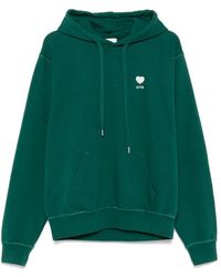 Arte' - Hoodies & Sweatvesten ,Groen ,Katoen Hoodie Met Capuchon - Lyst