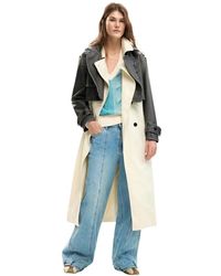 Desigual - Jassen ,Polyester Chaq Duolo Trenchcoat - Lyst