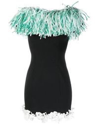 PUCCI - Vestido Corto Con Ribete De Flecos - Lyst