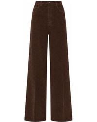 Cruna - Broeken ,Bruin ,Katoen Taylor Broeken - Lyst