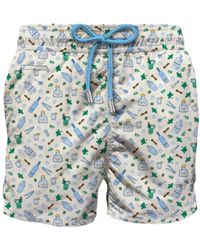 MC2 Saint Barth - Badmode ,Veelkleurig ,Polyester Lighting Micro Fantasy Ultralight Zwemkleding - Lyst