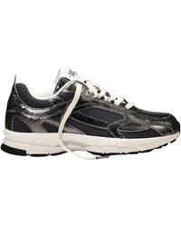 Mercer - The Re-Run Cracked Sneakers - Lyst