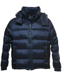 Baldinini - Jassen ,Blauw ,Nylon Nylon Donsjack - Lyst