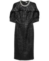 Jonathan Simkhai - Midi-Jurk Met Kristallen Versiering - Lyst