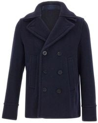 Paul & Shark - Double-Breasted Coats - Lyst