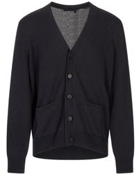 HUGO - Truien & Vesten ,Blauw ,Katoen Nivo Vest - Lyst