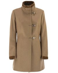Fay - Jassen ,Bruin ,Wol Virginia Coat - Lyst
