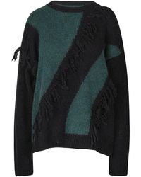 Jucca - Truien & Vesten ,Veelkleurig ,Wol Maglia Intarsio A Contrasto - Lyst