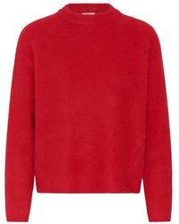 Kaffe - Rundhals-Strickware - Lyst
