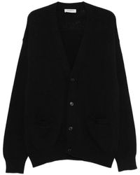 Laneus - Gebreide Cardigan Met Knopen - Lyst