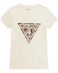 Guess - Leo Triangle Tee - Lyst