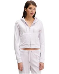 Juicy Couture - Madison Hoodie Met Diamanté-Beha - Lyst