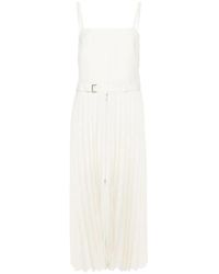Sacai - Kleedjes ,Wol Midi Jurken - Lyst