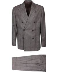 Lardini - Single Breasted Suit Set - Lyst