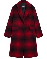 Desigual - Single-Breasted Coats - Lyst