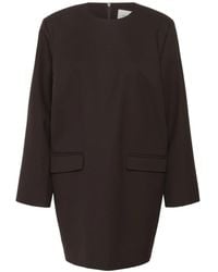 Gestuz - Kleedjes ,Bruin ,Polyester Mol‚ Gzpaula Jurk - Lyst