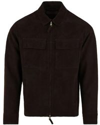 The Jack Leathers - Jassen ,Bruin ,Leer Tarragon Jacket - Lyst