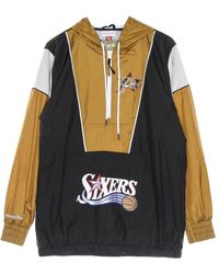 Mitchell & Ness - Fitness ,Veelkleurig ,Polyester Nba Highlight Reel Windbreaker Jas - Lyst
