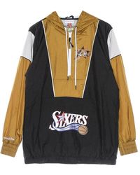 Mitchell & Ness - Fitness ,Veelkleurig ,Polyester Nba Highlight Reel Windbreaker Jas - Lyst