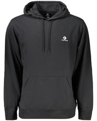 Converse - Embroidered Star Chevron Fleece Hoodie - Lyst