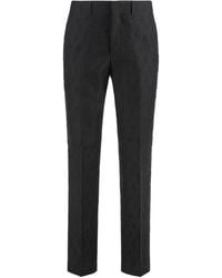 Fendi - Slim-Fit Trousers - Lyst
