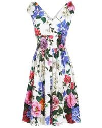 Dolce & Gabbana - Short Dresses - Lyst