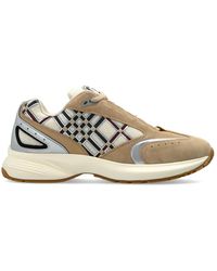 Burberry - Schoenen ,Bruin ,Leer Eclipse Runner - Lyst